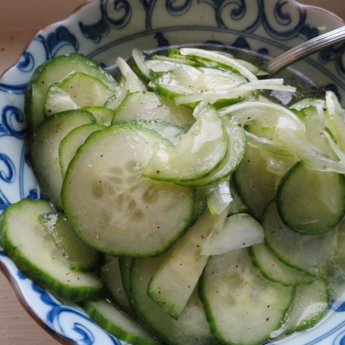 Crunchy Cucumber Salad